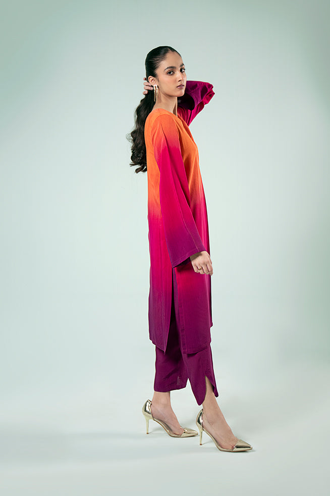 Pret Collection - Fozia Khalid - Basics Vol 3 - Gradient Co-ord Set