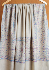 Pashmina Kashmiri Border Shawl D#128 - F Skin