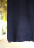 Men Shawls - Wool Shawls - D#234 - N Blue