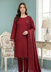 Winter - Meemsey - Noor Jahan - Rang e Noor 25 - Premium Dhanak - NRD#325 - Maroon