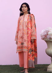 Lawn - Sahar - Mirha 26 - SS1-26-04 - Peachy Cascade