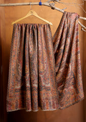 Pashmina Jamawar Shawl D#08 - Skin