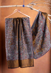 Pashmina Zari Jamawar Shawl D#106 - Multi