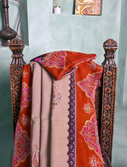 Pashmina Kashmiri Jaaldar Shawl D#153 - Multi