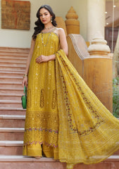 Lawn - Noor By Saadia Asad - Eid Luxury - Handwork Laserkari - NEH25#5A