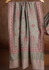 Pashmina Jamawar Scarf D#79 - Skin