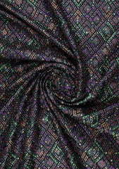 Elite Men China Boski Embroidered 6 Pound - Black