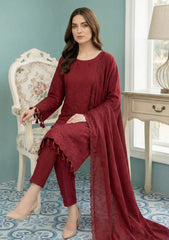 Winter - Meemsey - Noor Jahan - Rang e Noor 25 - Premium Dhanak - NRD#325 - Maroon