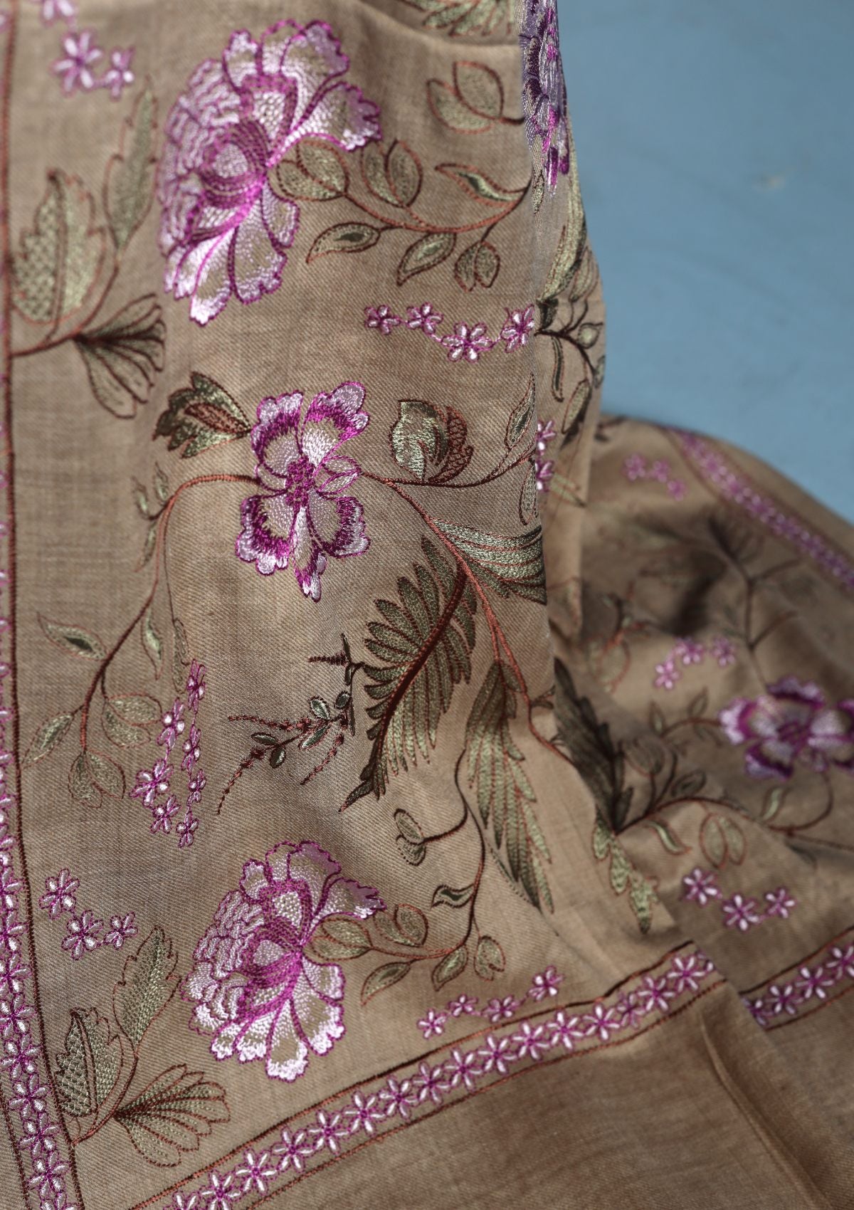 Winter Collection - Riwaj - Pashmina Embroidered Suit - Volume II - D#08 (F)