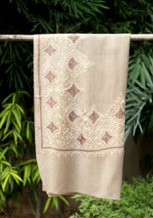 Pashmina Ari Work Shawl D - 170 - Skin