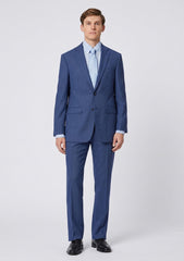Loro Piana Lightest Aqua Super 150's Wool & Silk Fabric - Blue