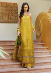 Lawn - Noor By Saadia Asad - Eid Luxury - Handwork Laserkari - NEH25#5A