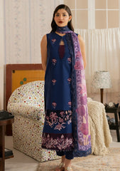 Lawn - Asifa & Nabeel - Meraki Vintage 25 - Resham (MVL25-18)