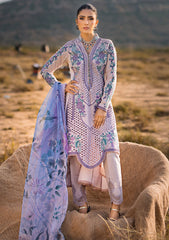 Lawn Collection - Al Zohaib - Mahiymaan - Eid Edit - ALM24#06 - Lavender Mist