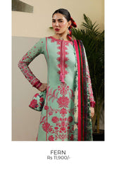 Lawn Collection - Hussain Rehar - Factory No 21 - Fern