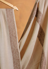 Pashmina Embroidered Border Shawl D#02 - Skin 2