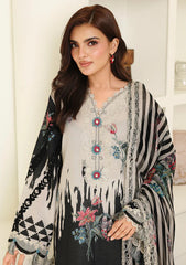 Lawn - Roheenaz - Petals In Print 26 - RUNSS#904 - Black Petals