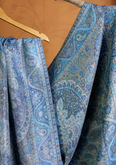 Pashmina Zari Jamawar Shawl D#22 - L Ferozi