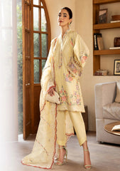 Lawn - Maryam Hussain - Luxury 25 - Lemon Garden