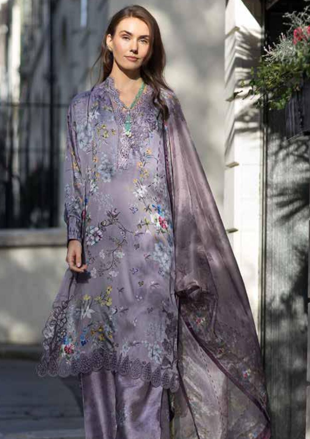 Winter Collection - Sobia Nazir - Satin Unstitched 24 - SS24#08