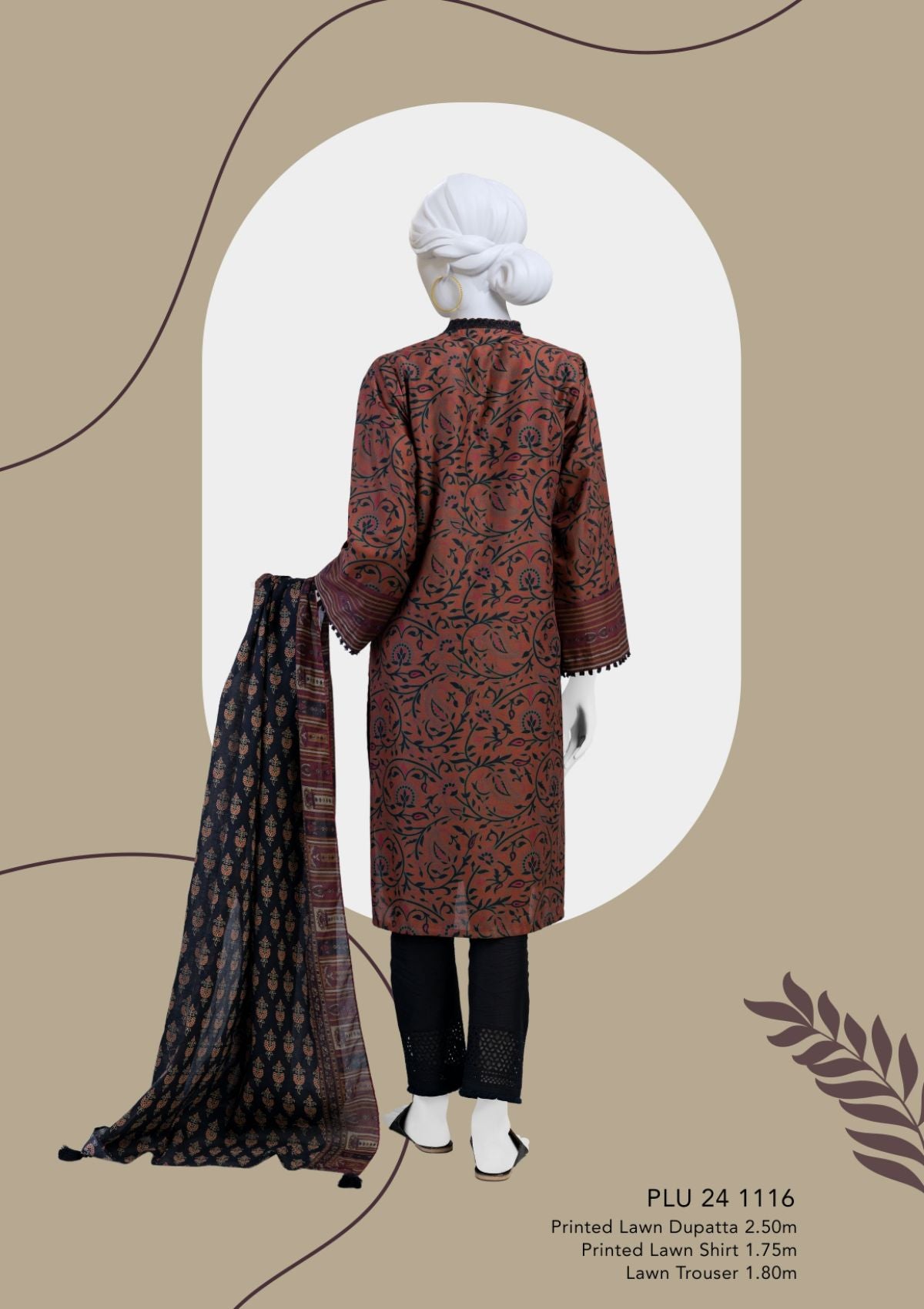 Lawn Collection - Panjnad - Dastaan - PLU24#1116