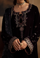 Formals - Seran - Velmor 25 - Unstitched Velvet - Marvayne