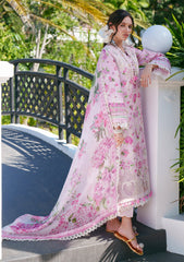 Lawn - AJR Couture - Printed Chikankari 26 - Rumi
