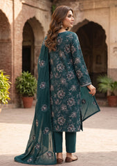 Winter - Rubaaiyat - Pashmina Embroidered 26 - D#08 - Green