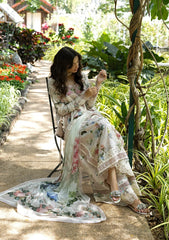 Lawn - Elaf Premium - Signature Embroidered Prints 26 - ESA#04A - TUSCAN FAIRY