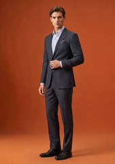 Dormeuil Amadeus Finest Super 180's Wool Fabric - Charcoal