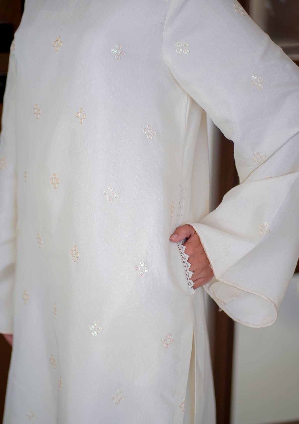 Pret Collection - Fozia Khalid - Silkspire - FKS#02 - BLISS (WHITE)