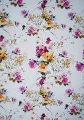 Digital Printed Lawn Fabric - D#10424
