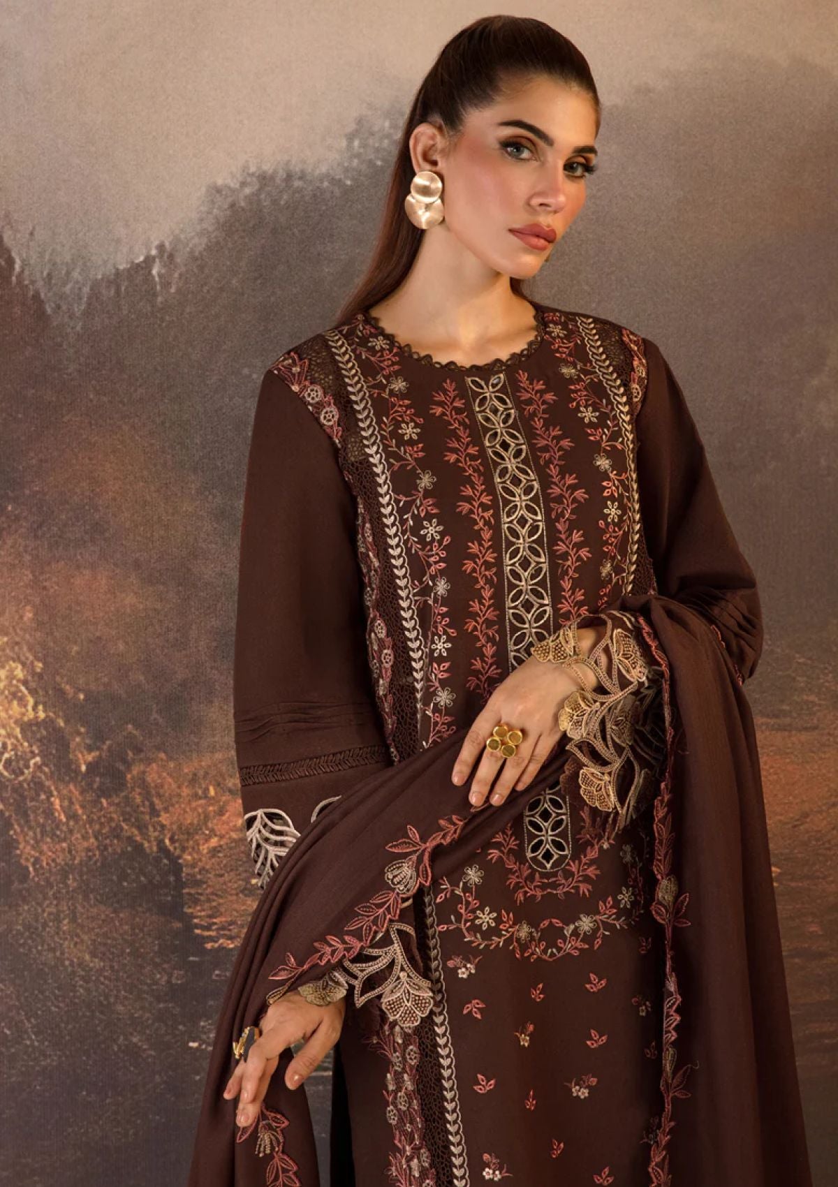 Winter Collection - Rang Rasiya - Premium Edit 24 - RRP#07 - Hot Choclate