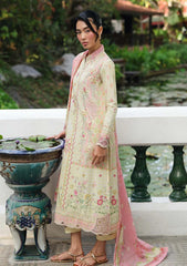 Lawn - Qalamkar - Q Prints - Unstitched 26 - QQL#03-A - Mairi