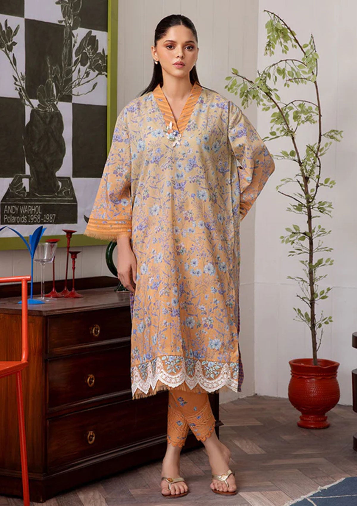 Lawn Collection - Sobia Nazir - Basics - SB24#04 - A