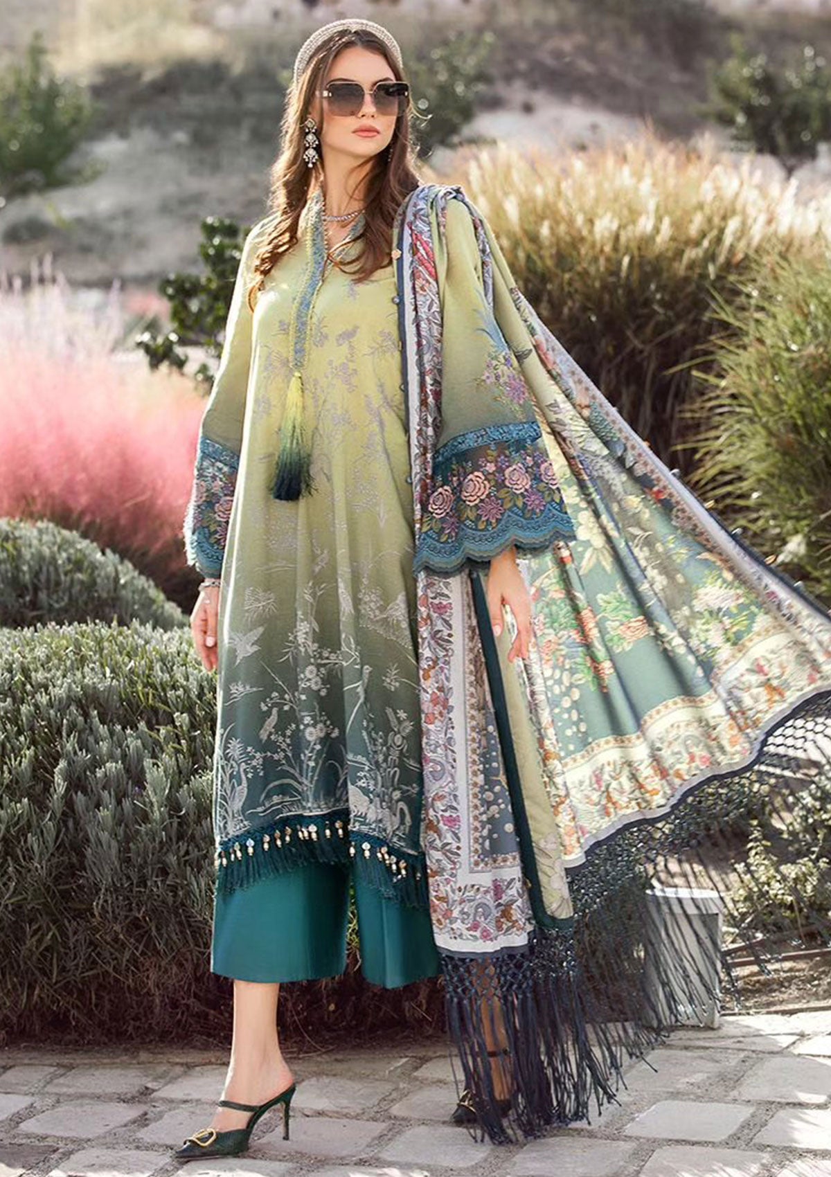 Winter Collection - Maria B - M Prints - MMW23#7A – Saleem Fabrics ...