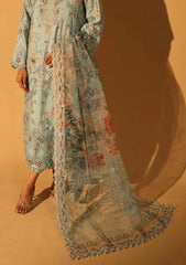 Formals - Aylin - Silk Edit - Unstitched 25 - Blue Mist