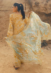 Lawn Collection - Nureh - Gardenia - Chikenkari - NG24#157