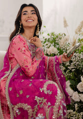 Formals - Mushq - Shaam Shandar - Chiffon 25 - GEET GULABI