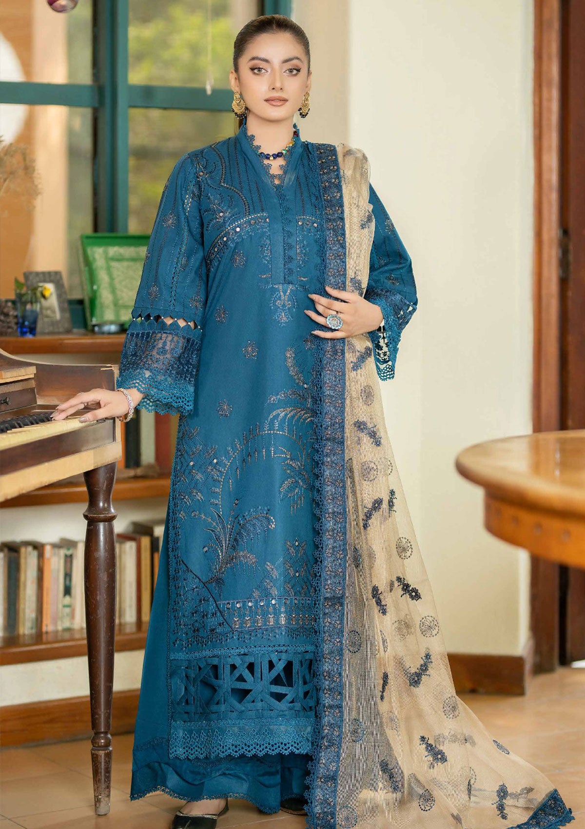 Winter Collection - Marjjan - Embroidered - Karandi - SKC#46-A