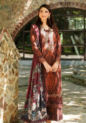 Winter - Asifa & Nabeel - Meraki - Unstitched 25 - Crimson Chill
