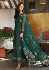 Lawn - Noor by Saadia Asad - Luxury Eid - Schiffli Laserkari 26 - D#11