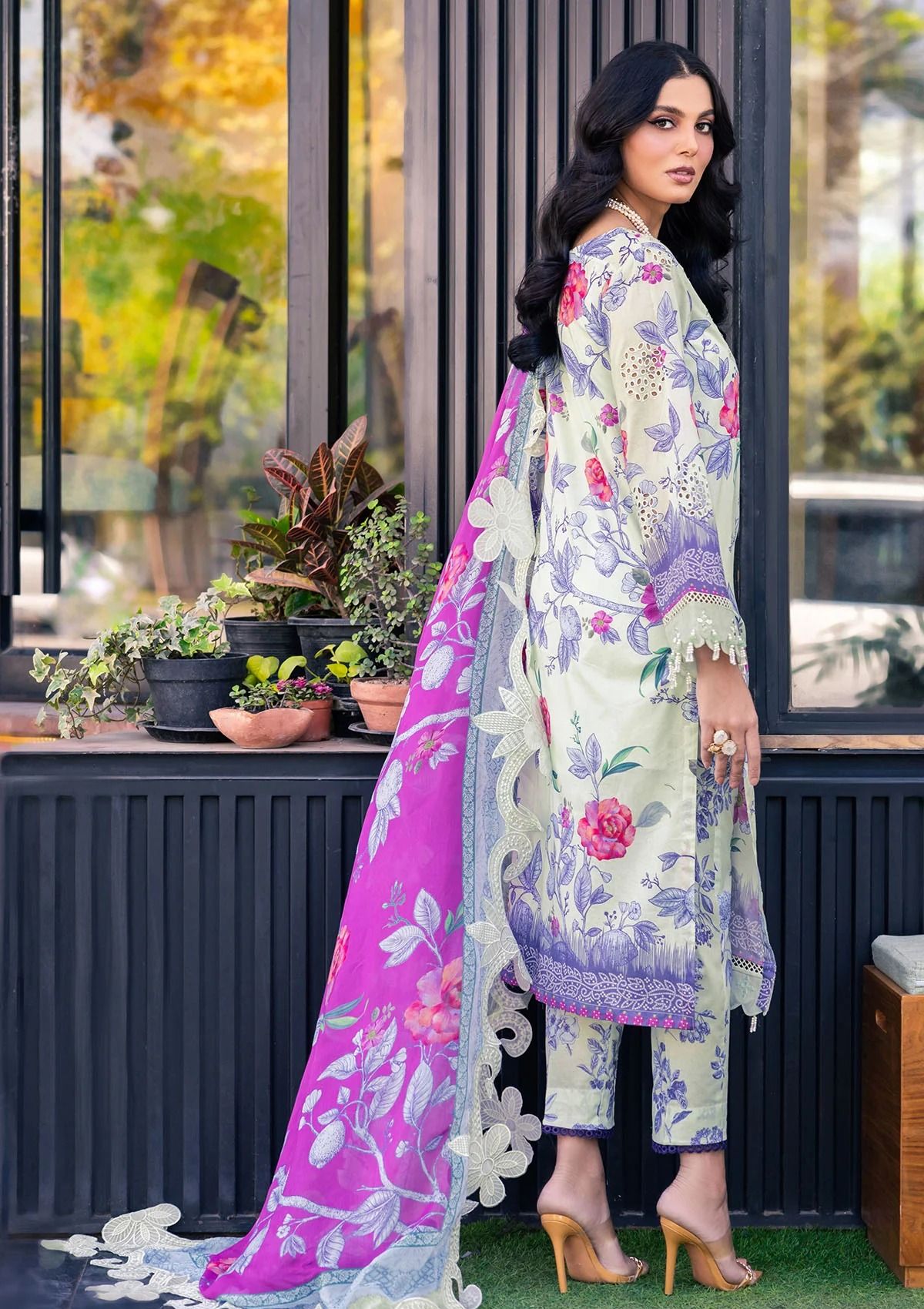 Lawn Collection - Nureh - Glam Girl - NG24#07