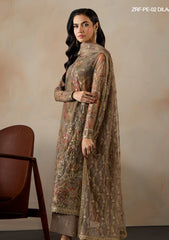 Formals - Zarif - Fasana - Printed & Embroidered 26 - ZRF-PE#02 - DILAAB