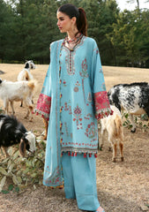 Lawn - Zaha - Unstitched Lawn 25 - RHEA (ZL25-14 A)