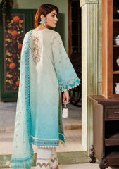 Lawn Collection - Alizeh - Maahi Vol 2 - Embroidered Printed - AF#7016 - Zari