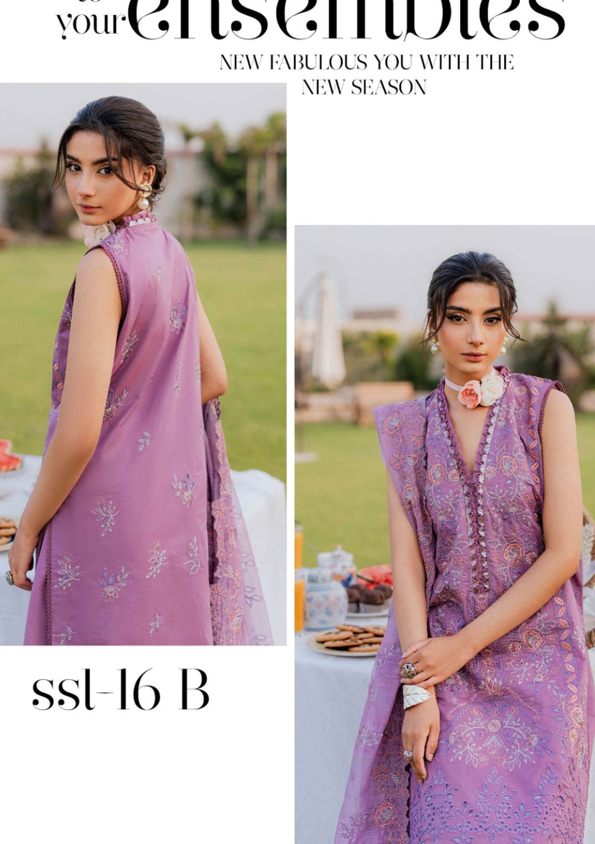 Lawn Collection - Marjjan - Sophia - Festive - SSL#16B