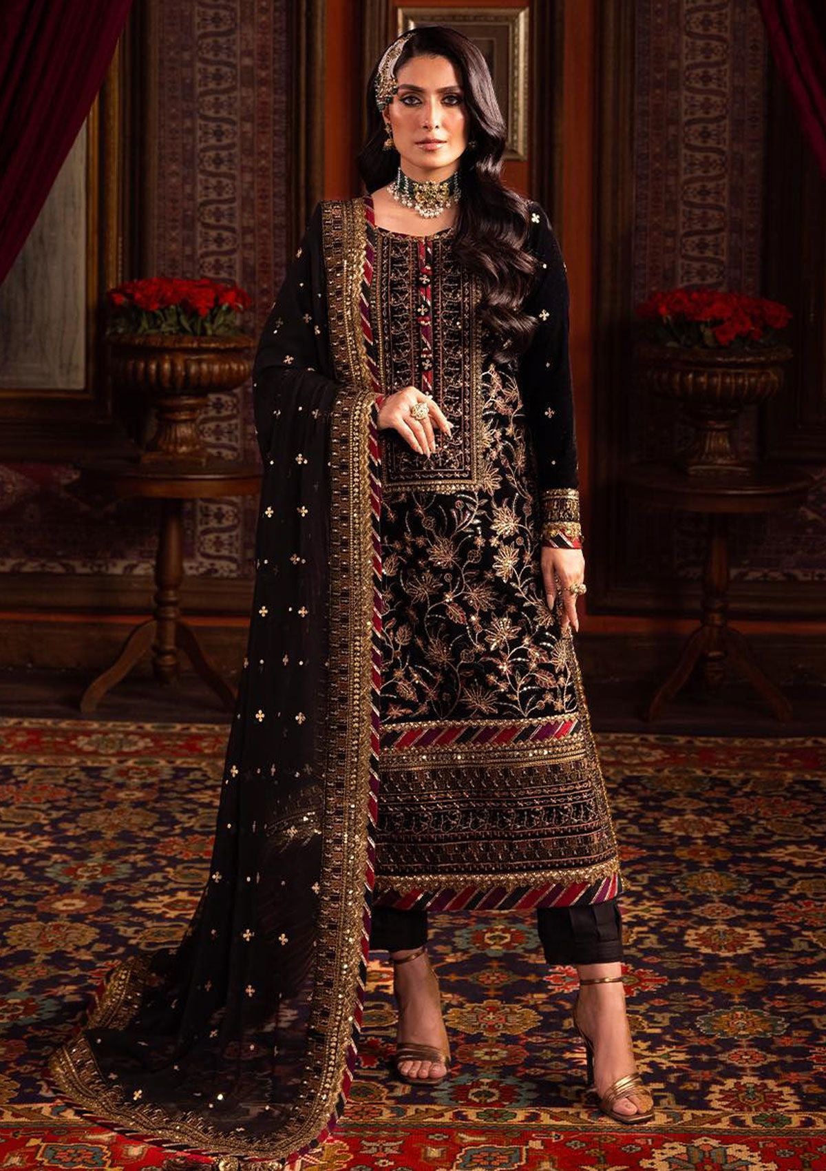 Winter Collection - Asim Jofa - Makhmal - Wedding - Velvet - AJMM#08