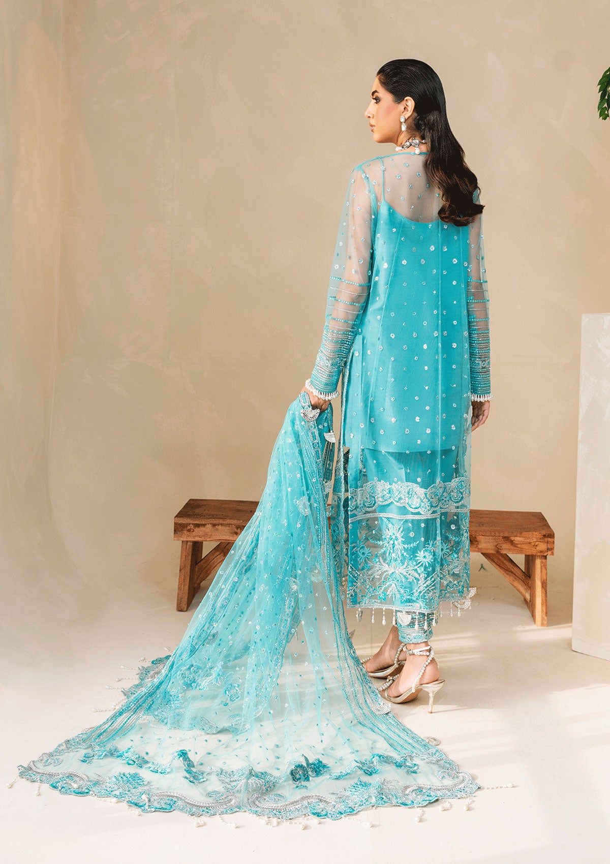 Wedding Collection - Muneefa Naz - Raha - Sage - D# 05