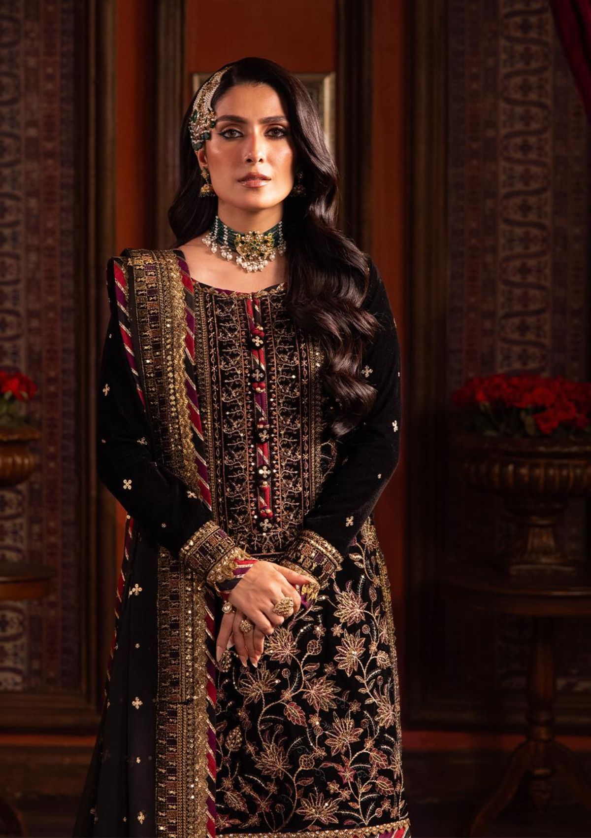 Winter Collection - Asim Jofa - Makhmal - Wedding - Velvet - AJMM#08